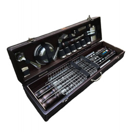 Набор шампуров ПУМА 2.0 Gorillas BBQ в деревянной коробке