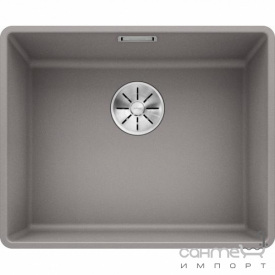 Гранитная кухонная мойка Blanco Subline 500-F 527352 вулканический серый