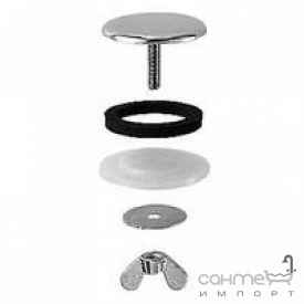 Заглушка отверстия под смеситель 48мм Blanco 137164 нержавеющая сталь