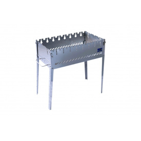 Складной мангал для шашлыка Smoke House DeLuxe 8