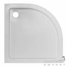 Полукруглый душевой поддон Volle Benita 1017.073090 белый