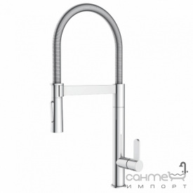 Смеситель для кухни с гибким изливом Imprese Pivot SS f03408501SS хром