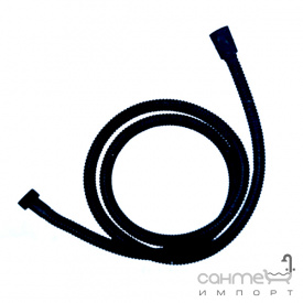 Шланг для душа 125 см Аква Родос Boston Black матовый черный