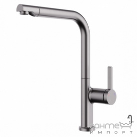 Смеситель для кухни Аква Родос Rinimi 04 Gun Metal оружейная сталь