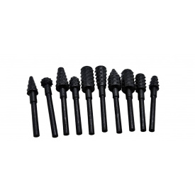 Набор шарошек по дереву 10 шт для гравера бормашинки Dremel