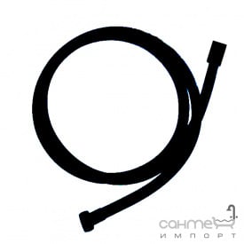 Шланг для душа 125 см Аква Родос Aqua Black матовый черный