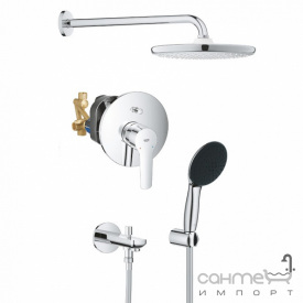 Душевая система скрытого монтажа с изливом Grohe QuickFix Vitalio Start 250 UA202803R3 хром