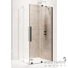 Правая часть душевой кабины Radaway Furo Black KDD 90 R 10105090-54-01R черный/прозрачное стекло