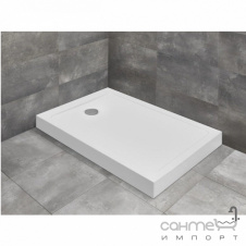 Прямоугольный акриловый душевой поддон Radaway Lupo D Compact 1000x800 LUD1080115-05 белый
