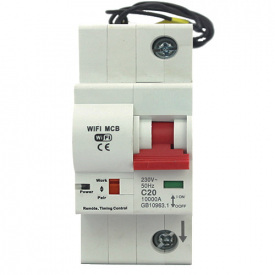 Розумний автоматичний вимикач Tervix Pro Line WiFi Circuit Breaker, 10A (439451)