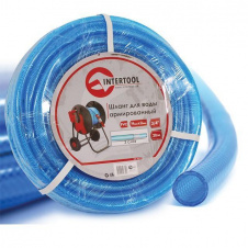 Шланг для води 3-х шаровий 3/4, 20 м, армований PVC INTERTOOL GE-4073
