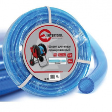 Шланг для води 3-х шаровий 1/2, 20 м, армований PVC INTERTOOL GE-4053