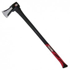 Колун кований 2200 г, ручка з фібергласу INTERTOOL HT-0275