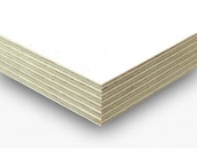 Фанера ламінована біла Україна гл/гл 15 мм