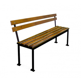 Лавка Tobi Sho для кладбища без подлокотников 150 см цвет дуб