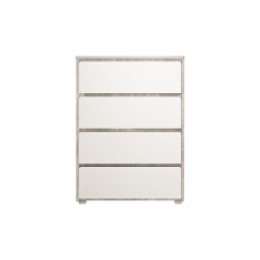 Комод ModaVista-2 4ШУХ (Бетон Світлий + Німфея Альба, 80x43x105 см) IMI Боярка