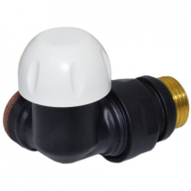 Термостатичний клапан Сarlo Poletti First Corner триосьовий правий 1/2x24-19 DX