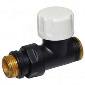 Кран термостатичний прямий Carlo Poletti Compact Thermo-V1 1/2х24-19 (V151511EFS9005O)