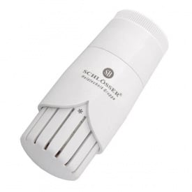 Термостатична головка Schlosser DIAMANT DZ Біла (Danfoss кліпса) (600100004)