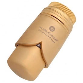 Термостатична головка Schlosser BRILLANT SH, матове золото (600200006)