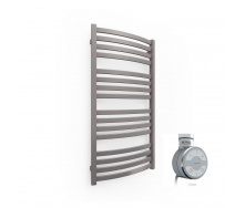 Полотенцесушитель електрический Terma D01 710х500 тен МОА Metallic Grey