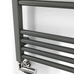 Рушникосушка електрична Terma Fiona 900x530 Metallic Grey тен MOA Дубно