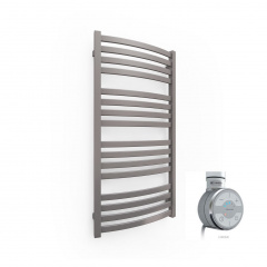 Рушникосушка електрична Terma D01 710х500 тен МОА Metallic Grey Кам'янка-Дніпровська