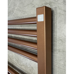 Рушникосушка комбінована Terma Fiona 900x500 Bright Cooper, тен ONE + вентиль Unico Житомир