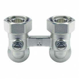 Вузол нижнього підключення Honeywell Resideo Braukmann V2495EX020A кутовий