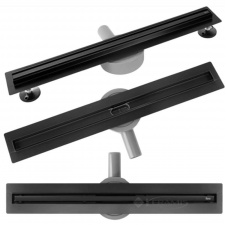 Трап для душу Rea Neox Slim Pro чорний 70 (REA-G2709)