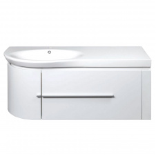 Тумба з раковиною Devit Fly 485х1200х510, білий глянцевий (0022120)