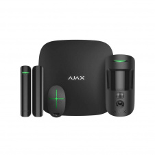 Комплект охоронної сигналізації Ajax StarterKit Cam Plus Чорний