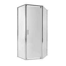 Душова кабіна Qtap Leo CRM10995-AC6 90х90 скло Clear, CalcLess, 6 мм без піддону (LEOCRM10995AC6)