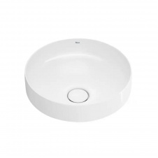 Раковина накладна Roca Inspira Round 370x370x120 білий з декоративною кришкою