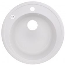 Мийка для кухні Lidz D510/200 WHI-01 білий (LIDZWHI01D510200)