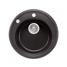 Мийка для кухні Lidz D510/200 GRF-13 матовий графіт (LIDZGRF13D510200)