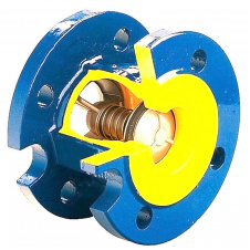 Клапан зворотний фланцевий Zetkama 402 DN200 PN16