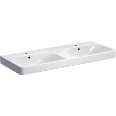 Раковина підвісна подвійна Geberit Smyle Square 1200x480 білий