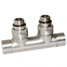 Узел отсекающий угловой Carlo Poletti Twin 1/2x3/4 EK 50 мм (V48110JSB)