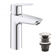 Змішувач для раковини Grohe QuickFix Start M-Size хром (24204002)