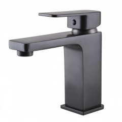 Змішувач для умивальника Globus Lux Milano GLM-401-11-Graphite графіт Лозовая