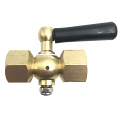Трьохходовий запірний кран для манометра Tervix Pro Line M2 Valve 1/2х1/2 Доманёвка