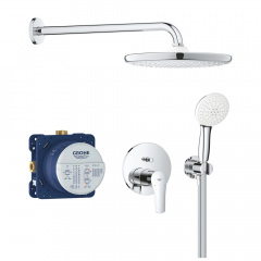 Душова система прихованого монтажу Grohe Eurosmart з Tempesta 250 мм, хром (25288000) Черкаси