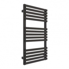 Електрична рушникосушка Terma Quadrus Slim One 450x870 чорна матова П Жмеринка