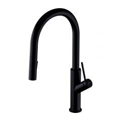 Змішувач для кухні Omnires Bend, чорний матовий (BE6455BL) Вознесенськ