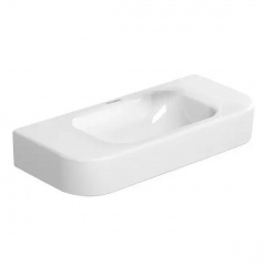 Раковина підвісна Duravit Happy D.2 500х220 без отвору під змішувач білий Київ
