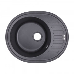 Мийка для кухні Lidz 620x500/200 BLA-03 чорний (LIDZBLA03620500200) Бучач