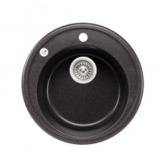 Мийка для кухні Lidz D510/200 GRF-13 матовий графіт (LIDZGRF13D510200) Киев