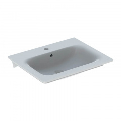 Вбудований умивальник Geberit Selnova Square 600x480 мм (500.994.00.1) Вишневое