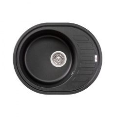 Мийка для кухні Lidz 620x500/200 BLM-14 чорний (LIDZBLM14620500200) Владимир-Волынский